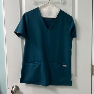 Womens figs scrub top